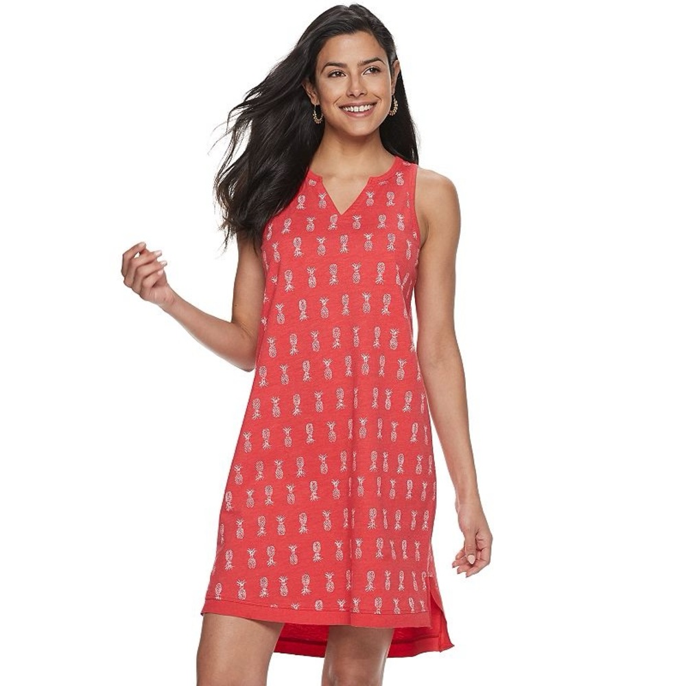 NWOT Sonoma French Terry Tank Dress